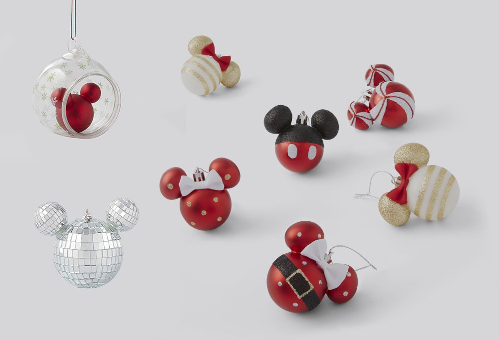 "Disney" stiliaus peliuko Mikio Pūkuotuko Kalėdų eglutės dekoracijos iš PEPCO